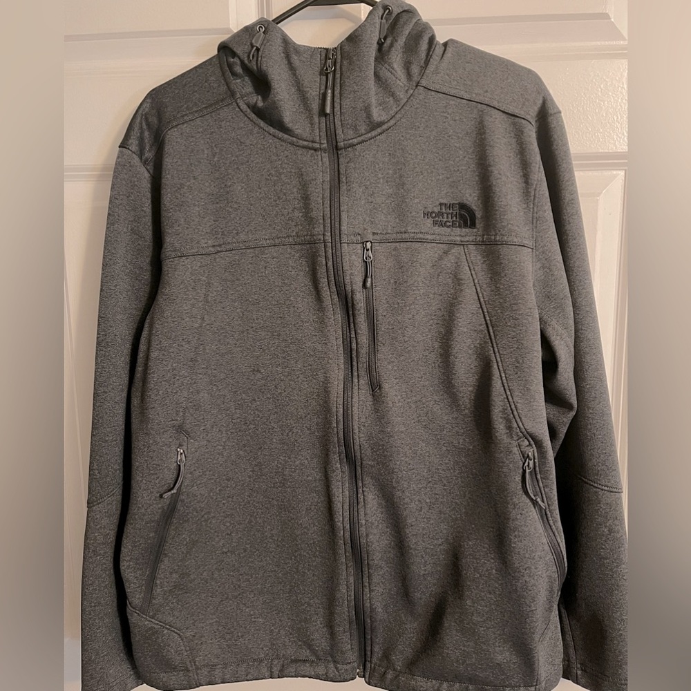 Mens Gray North Face Size Large